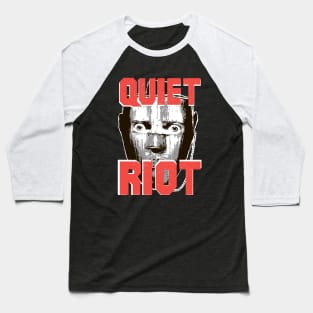 Vintage Quiet Riot metal health TERRIFIED poster Baseball T-Shirt